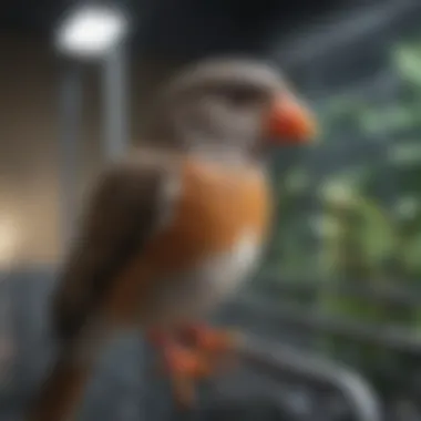 Spacious Design of A and E Flight Cage Spacious A and E flight cage designed for small birds