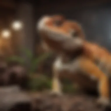 Understanding Bearded Dragon Behavior Bearded dragon displaying natural behavior in its environment