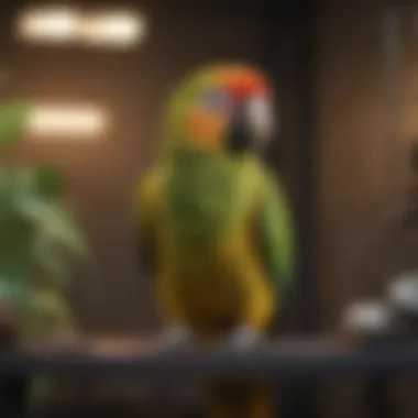 Aesthetic Appeal of Parrot Habitats Aesthetic appeal of a well-designed parrot habitat