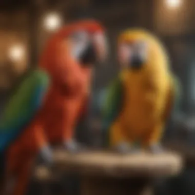 Exploring Unique Shapes: Engaging Perches for Active Birds Different shaped perches for enhancing parrot movement and play