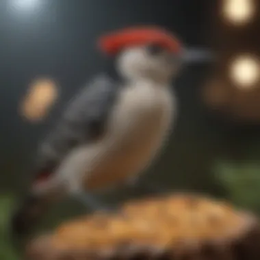 Diverse Suet Options for Woodpeckers Variety of suet cakes showcasing different ingredients