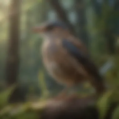 Exploring Diverse Avian Species A diverse array of bird species in their natural habitat