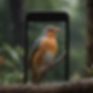 Comparative Analysis of Bird Call Apps An infographic comparing features of popular bird call apps