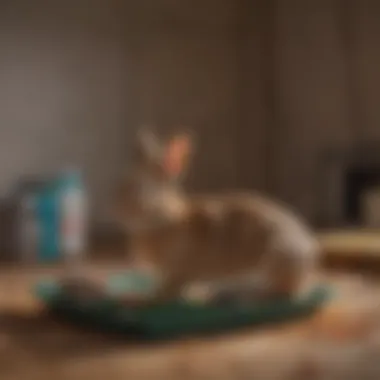 Essential Supplies for Potty Training Rabbits Essential supplies for rabbit potty training including litter box and safe litter