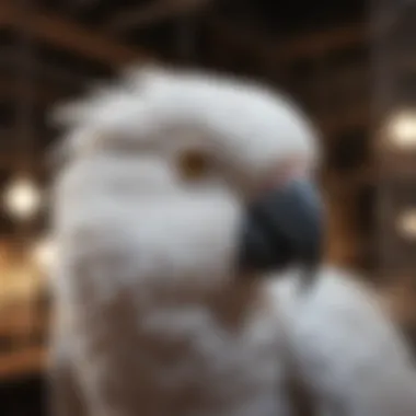 Materials used in cockatoo cages