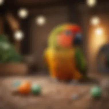 Material Selection for Conure Comfort Material choices for conure bedding