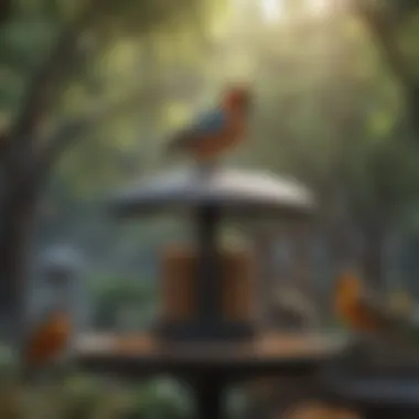 Creating a Bird-Proof Feeding Station Bird-proof feeding station for pets