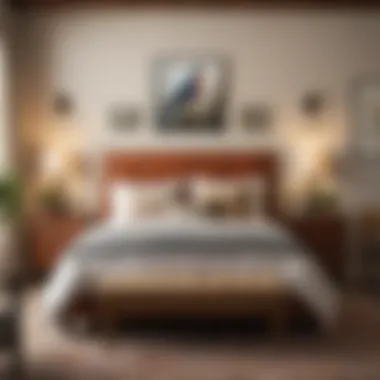 Creating a Bird-Friendly Habitat A beautifully arranged bird-friendly space in a bedroom, emphasizing the importance of creating a nurturing environment.