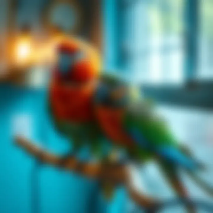 Materials in Heated Parrot Perches Different materials used in heated parrot perches