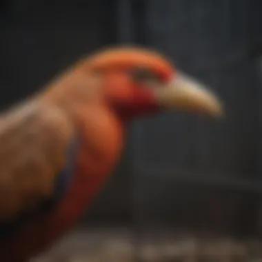 Various materials used in constructing long bird cages, highlighting durability and aesthetics.