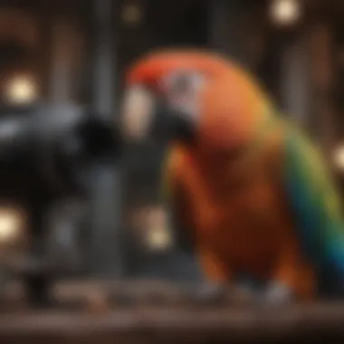 Essential Accessories for Parrot Enrichment Variety of enriching accessories for parrot entertainment