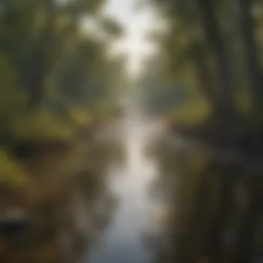 A panoramic view of the Mississippi Flyway landscape, highlighting its ecological importance.