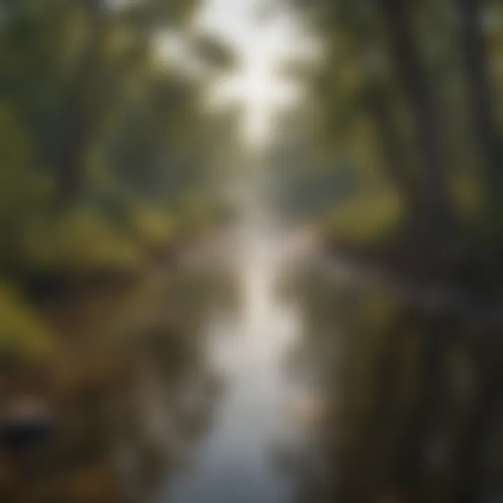 A panoramic view of the Mississippi Flyway landscape, highlighting its ecological importance.