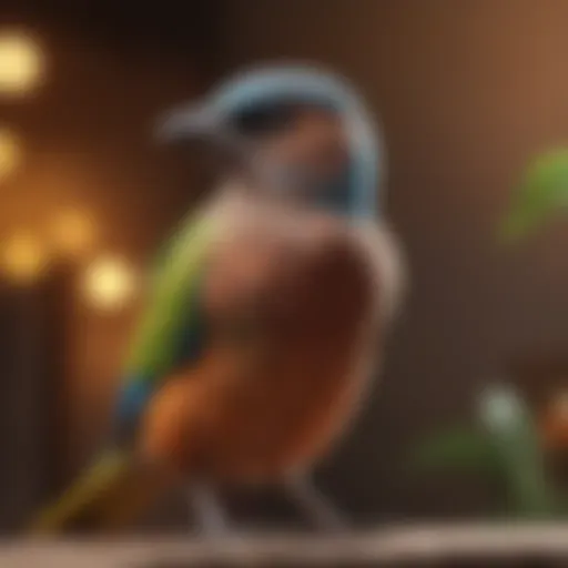 A colorful array of popular pet bird species in Saudi Arabia.