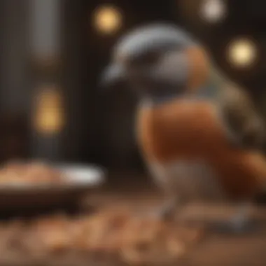Diverse Diet Options for Avian Companions Different types of bird food including seeds, pellets, and nuts.