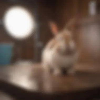 Creating a Conducive Environment for Training Comfortable and safe potty training environment for bunnies