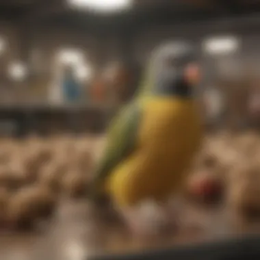 Australian Biosecurity Regulations for Bird Importation Illustration depicting Australian biosecurity regulations for bird importation