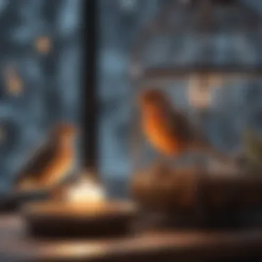 Creating a Warm Habitat for Your Birds Cozy birdcage with heating elements