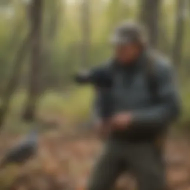 Conservation Initiatives in the Mississippi Flyaway Conservationists conducting a research study on migratory birds, emphasizing protection efforts.