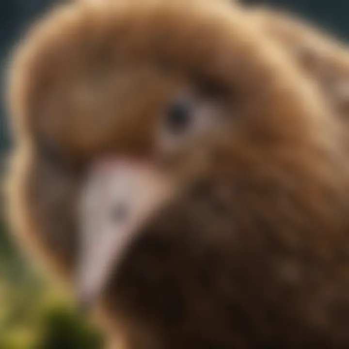 A conservation team working in a Kiwi habitat