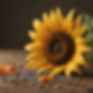 Nutritional Insights: Sunflower vs. Safflower Seeds Nutritional comparison chart of sunflower and safflower seeds.