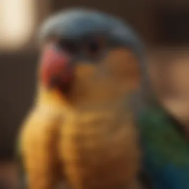 Choosing the Perfect Name for Your Feathered Friend A person thoughtfully naming their pet bird