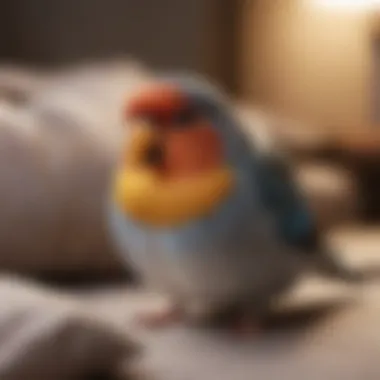 Various types of materials used for pet bird pillows