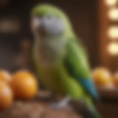 Understanding the nutritional needs of Quaker parrots