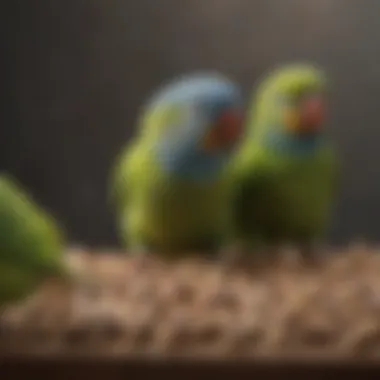 Transitioning parakeets to a pellet diet