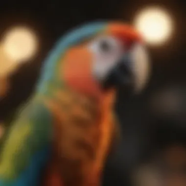 Diverse Parrot Species and Their Unique Features Various species of parrots showcased