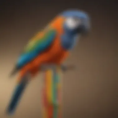 Colorful treat sticks designed for pet birds