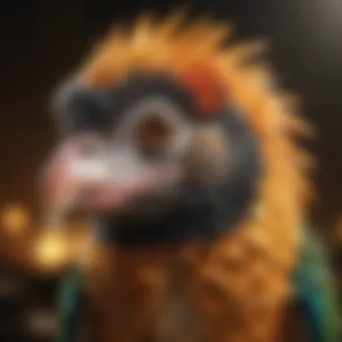 The Distinctive Features of Exotic Animals A close-up of a unique exotic animal, highlighting its distinct features.