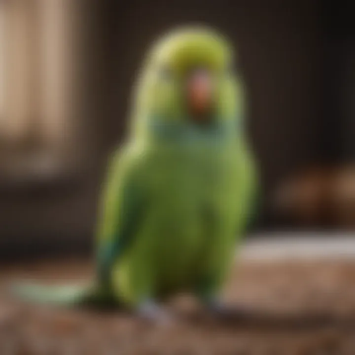 A rescue organization with parakeets available for adoption